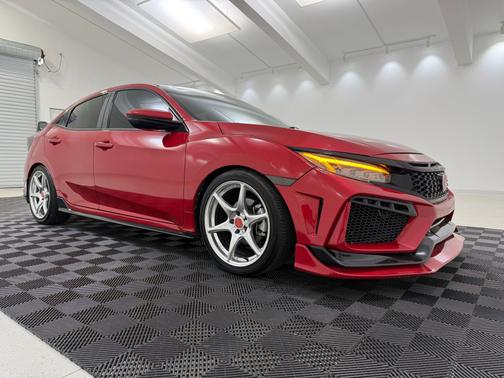 Red 2021 Honda Civic Sport