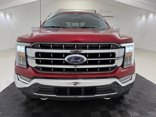 Red Metallic 2021 Ford F-150 Lariat