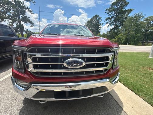 Red Metallic 2021 Ford F-150 Lariat