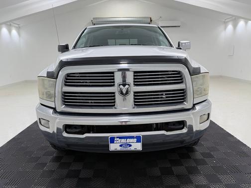 Bright White Clearcoat/Mineral Gray Metallic CC 2010 Dodge Ram 2500 Laramie