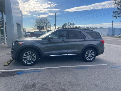 Carbonized Gray Metallic 2023 Ford Explorer XLT