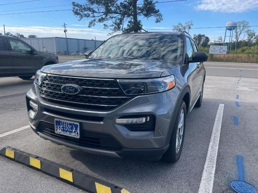 Carbonized Gray Metallic 2023 Ford Explorer XLT