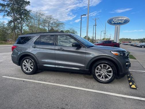 Carbonized Gray Metallic 2023 Ford Explorer XLT