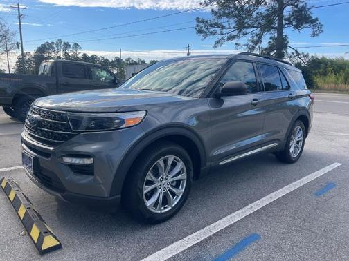 Carbonized Gray Metallic 2023 Ford Explorer XLT
