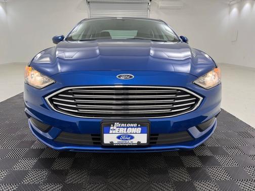 Lightning Blue 2018 Ford Fusion Hybrid S
