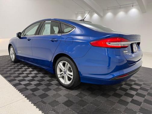 Lightning Blue 2018 Ford Fusion Hybrid S