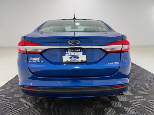 Lightning Blue 2018 Ford Fusion Hybrid S