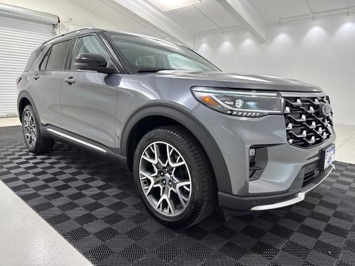 Carbonized Gray Metallic 2025 Ford Explorer Platinum