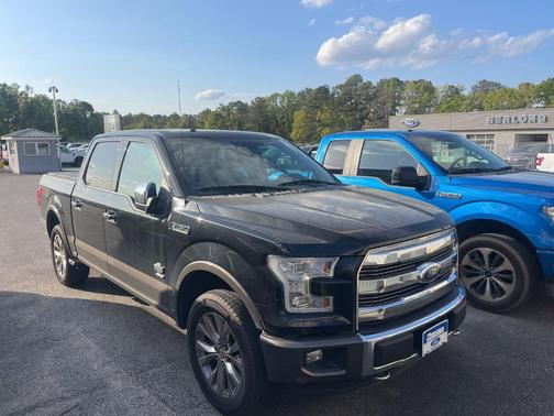 Black 2016 Ford F-150 King Ranch