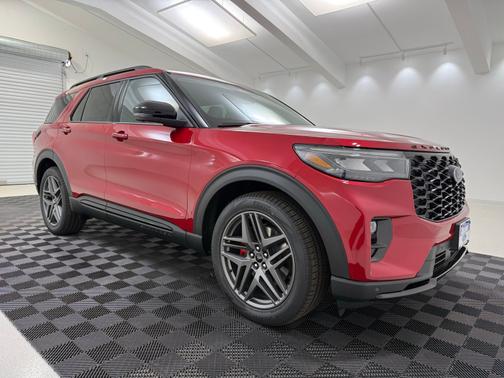 Rapid Red Metallic Tinted Clearcoat 2026 Ford Explorer ST
