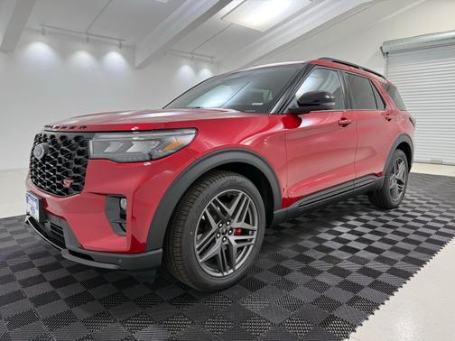 Rapid Red Metallic Tinted Clearcoat 2026 Ford Explorer ST