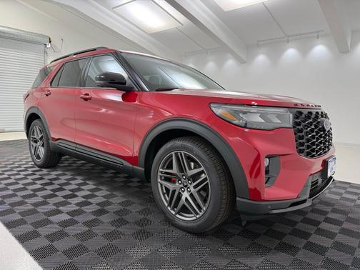 Rapid Red Metallic Tinted Clearcoat 2026 Ford Explorer ST