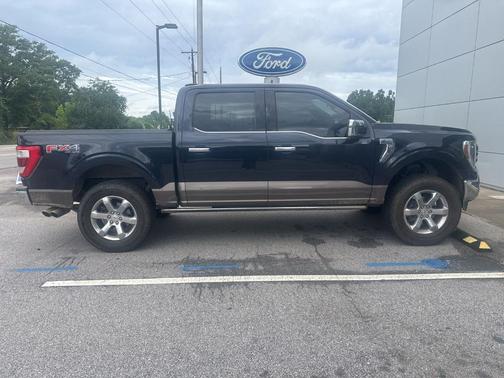 Antimatter Blue Metallic 2021 Ford F-150 King Ranch