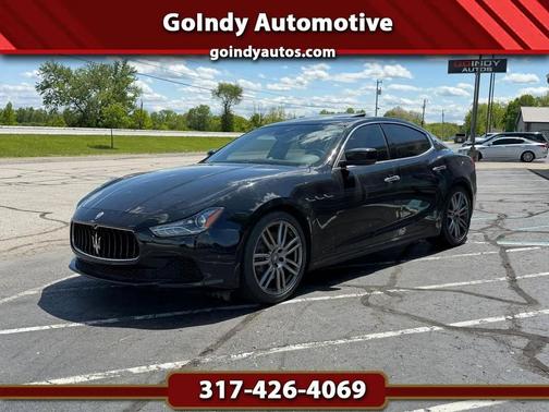 Black 2015 Maserati Ghibli S Q4
