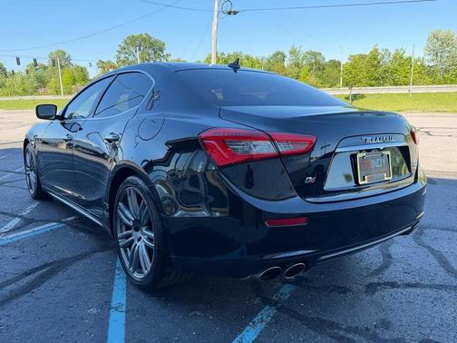Black 2015 Maserati Ghibli S Q4