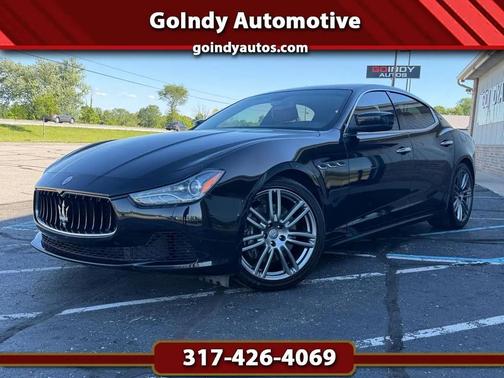 Black 2015 Maserati Ghibli S Q4