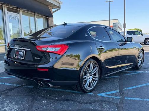 Black 2015 Maserati Ghibli S Q4
