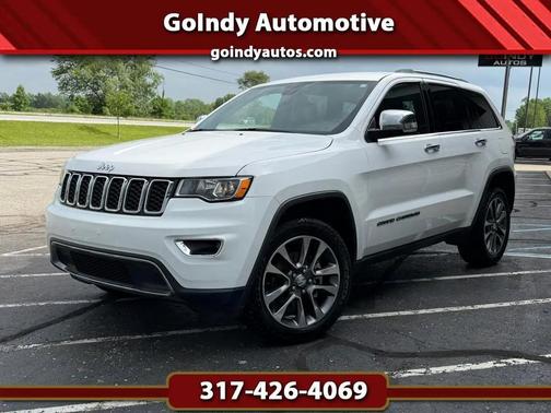 Bright White Clearcoat 2018 Jeep Grand Cherokee Limited
