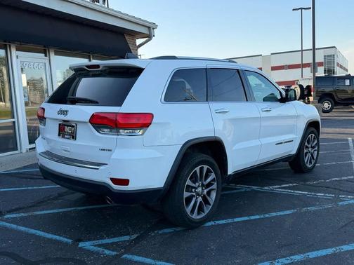Bright White Clearcoat 2018 Jeep Grand Cherokee Limited