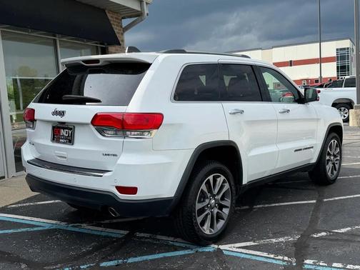 Bright White Clearcoat 2018 Jeep Grand Cherokee Limited