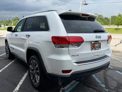 Bright White Clearcoat 2018 Jeep Grand Cherokee Limited