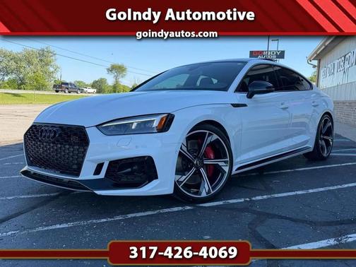 Glacier White Metallic 2019 Audi RS 5 2.9T
