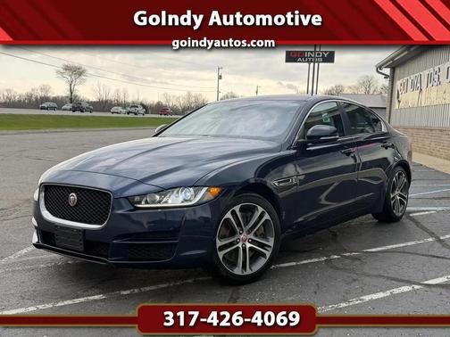 Blue 2017 Jaguar XE 35t Premium