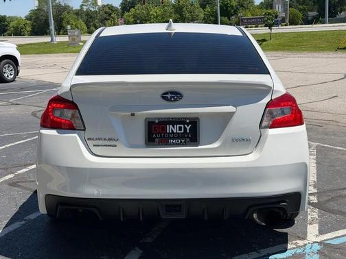 Crystal White Pearl 2017 Subaru WRX Premium