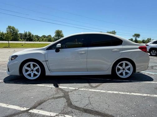 Crystal White Pearl 2017 Subaru WRX Premium