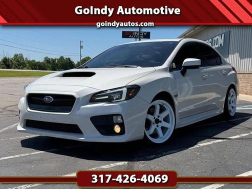 Crystal White Pearl 2017 Subaru WRX Premium