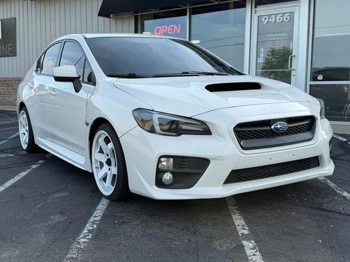 Crystal White Pearl 2017 Subaru WRX Premium