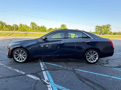 Dark Adriatic Blue Metallic 2017 Cadillac CTS 3.6L Luxury