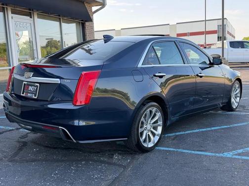 Dark Adriatic Blue Metallic 2017 Cadillac CTS 3.6L Luxury