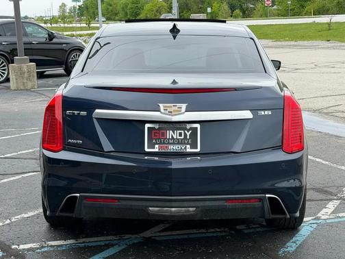 Dark Adriatic Blue Metallic 2017 Cadillac CTS 3.6L Luxury