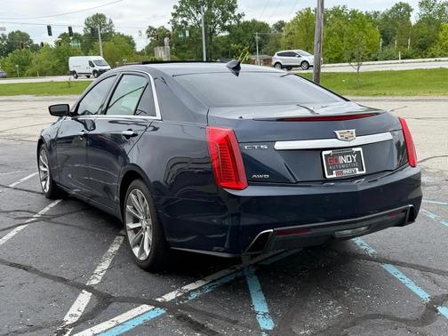 Dark Adriatic Blue Metallic 2017 Cadillac CTS 3.6L Luxury