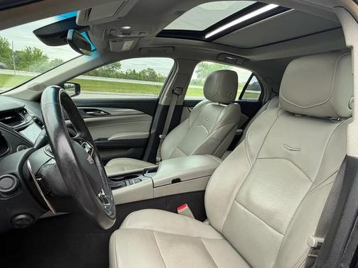 Dark Adriatic Blue Metallic 2017 Cadillac CTS 3.6L Luxury