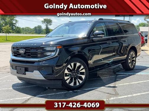 Black 2025 Ford Expedition Max Platinum