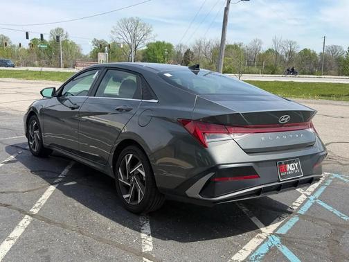 Gray 2025 Hyundai ELANTRA SEL