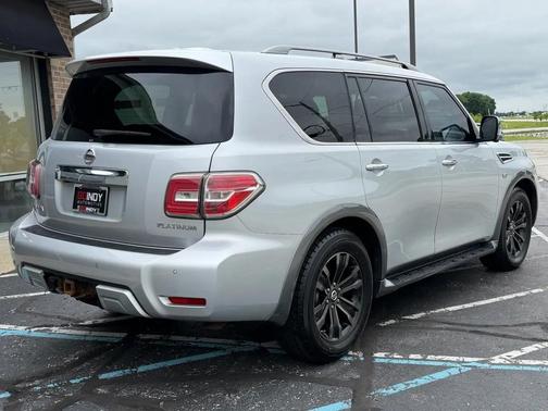 Brilliant Silver 2018 Nissan Armada Platinum
