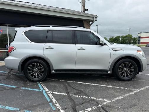 Brilliant Silver 2018 Nissan Armada Platinum