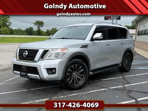 Brilliant Silver 2018 Nissan Armada Platinum