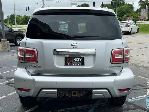 Brilliant Silver 2018 Nissan Armada Platinum