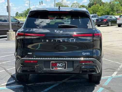 Mineral Black 2023 INFINITI QX60 Luxe