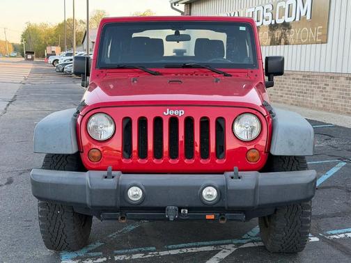 Red 2011 Jeep Wrangler Sport