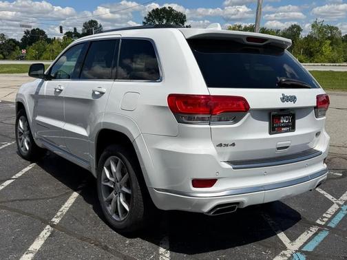 Bright White Clearcoat 2015 Jeep Grand Cherokee Summit