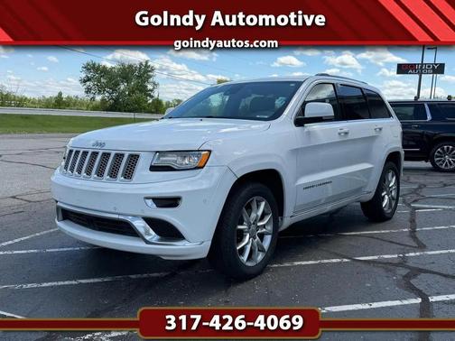 Bright White Clearcoat 2015 Jeep Grand Cherokee Summit
