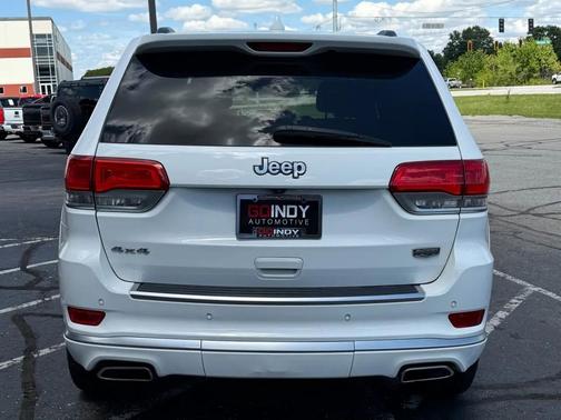 Bright White Clearcoat 2015 Jeep Grand Cherokee Summit