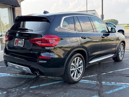 Black 2019 BMW X3 xDrive30i