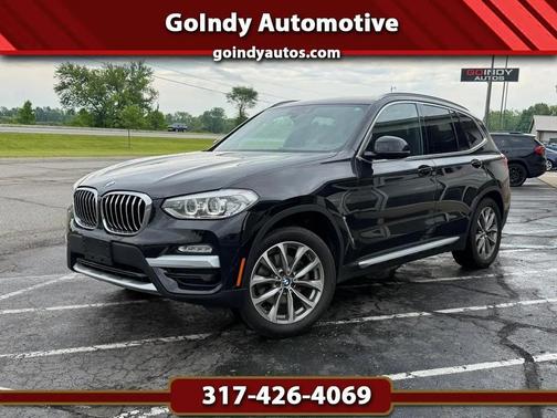Black 2019 BMW X3 xDrive30i