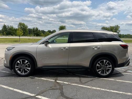 Gold 2024 INFINITI QX60 Luxe